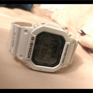 CASIO G-Lide Multifunction Digital White Watch